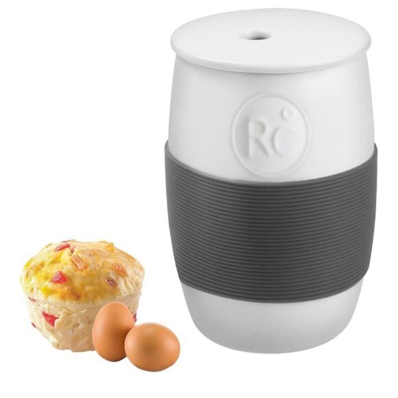 Pampered Chef Ceramic Egg Cooker 1529 Microwave Healthy Breakfast Kitchen Tool - Picture 4 of 14